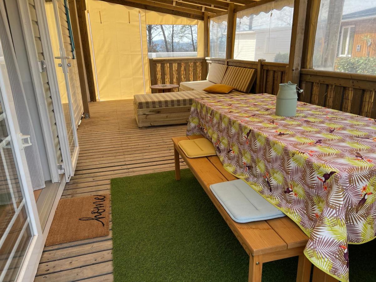 Joli Mobil-Home De Vacances, Ideal Pour Les Familles Rocbaron Eksteriør billede
